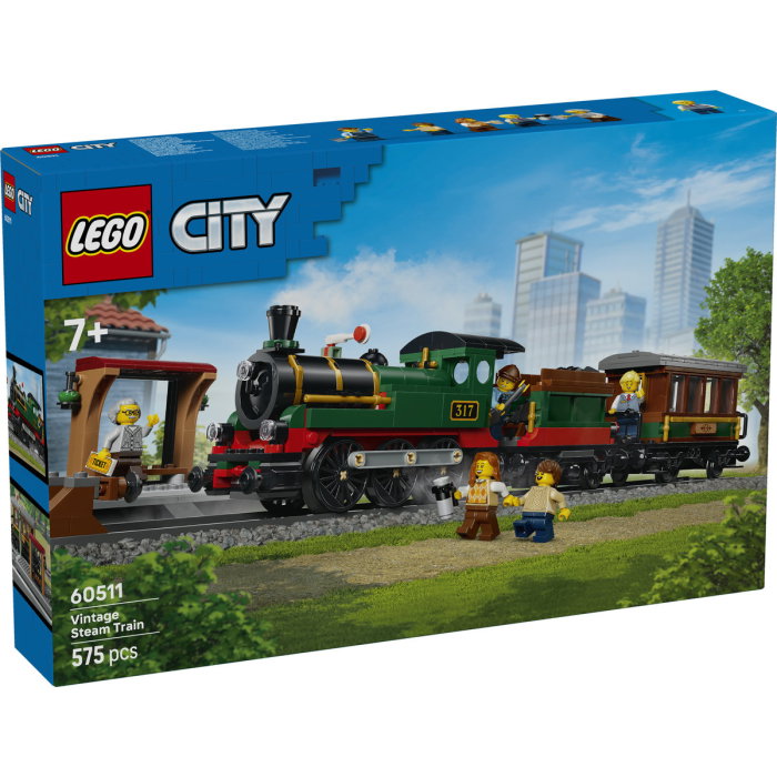 LEGO® City - Tren cu aburi vintage (60511), 575 piese [2]