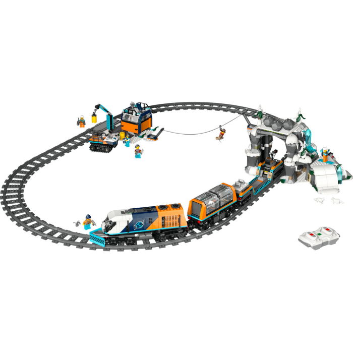  LEGO®  City - Trenul expres al exploratorilor spre Polul Arctic (60470), 1517 piese [9]