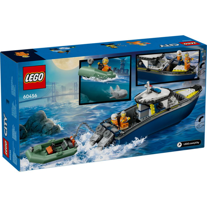 LEGO® City - Urmarire cu barca de politie (60456), 264 piese [3]