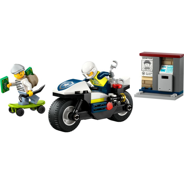  LEGO®  City - Urmarire cu motocicleta de politie (60455), 65 piese [9]