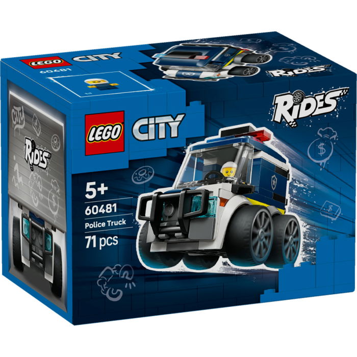 LEGO® City - Vehicule – Camioneta de politie (60481), 71 piese [2]