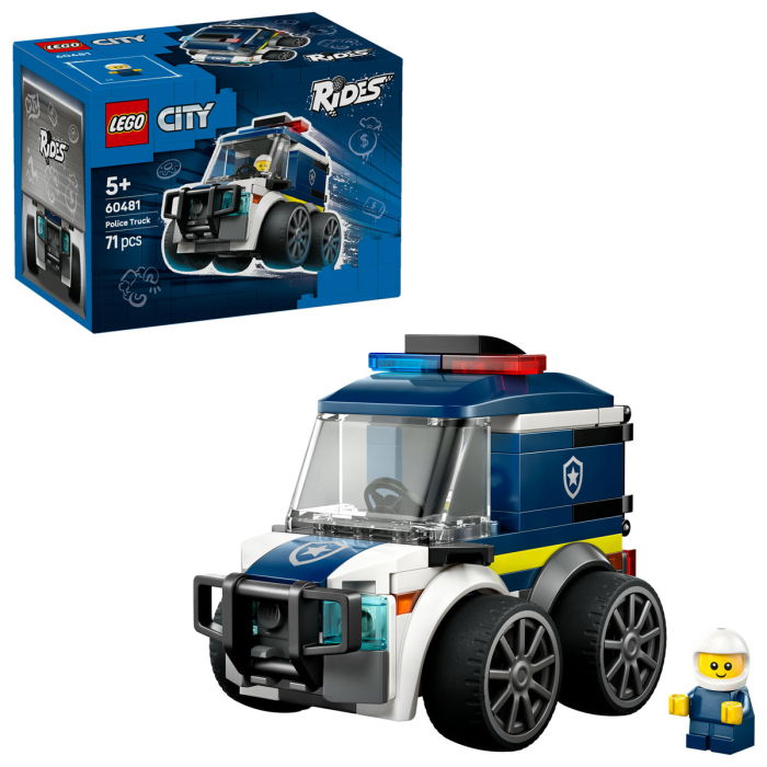 LEGO® City - Vehicule – Camioneta de politie (60481), 71 piese [1]