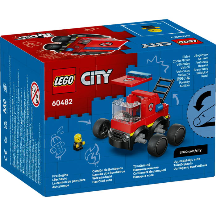 LEGO® City - Vehicule – Camioneta de pompieri (60482), 67 piese [3]