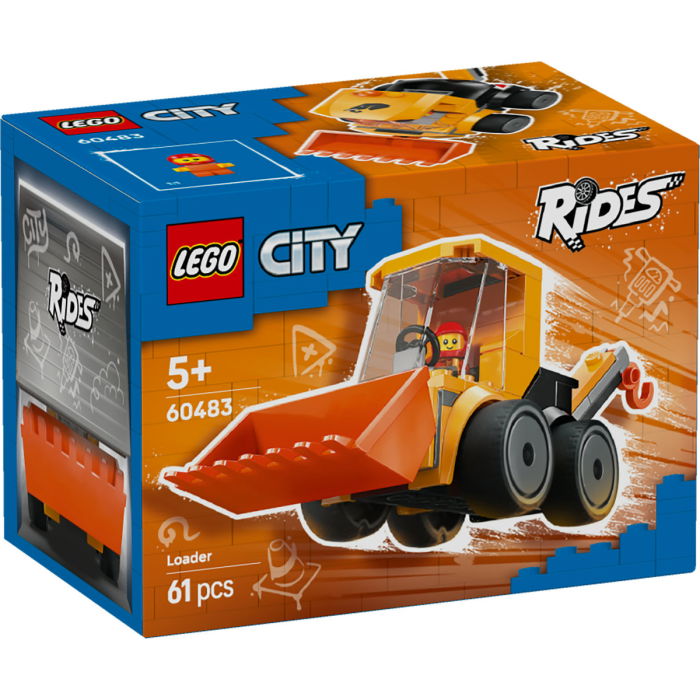 LEGO® City - Vehicule – incarcator de constructii (60483), 61 piese [2]