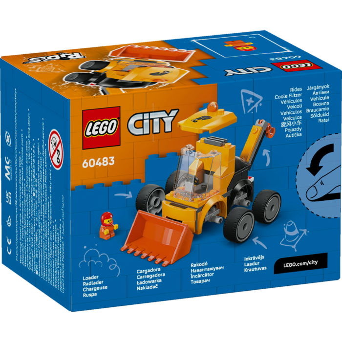 LEGO® City - Vehicule – incarcator de constructii (60483), 61 piese [3]