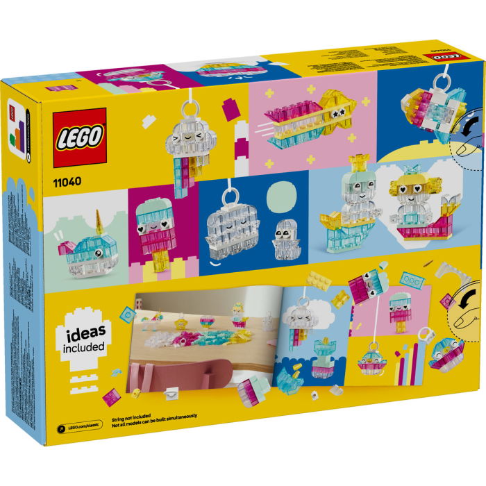  LEGO®  Classic - Cutie transparenta magica (11040), 340 piese [3]