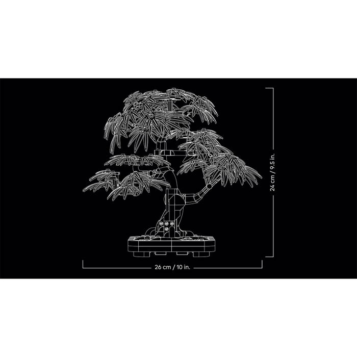 LEGO®  Colectia Botanica - Bonsai de artar japonez rosu (10348), 474 piese [9]