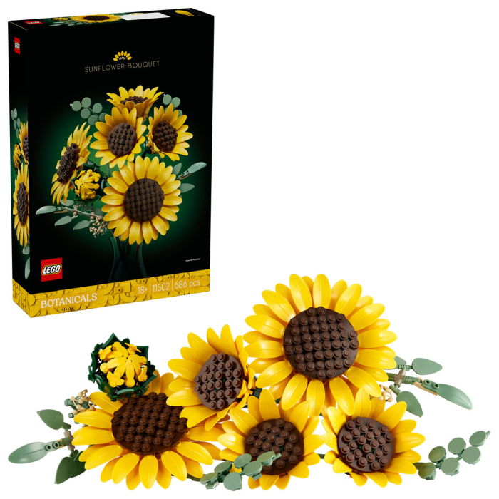 LEGO® Colectia Botanica - Buchet de floarea soarelui (11502), 686 piese [1]