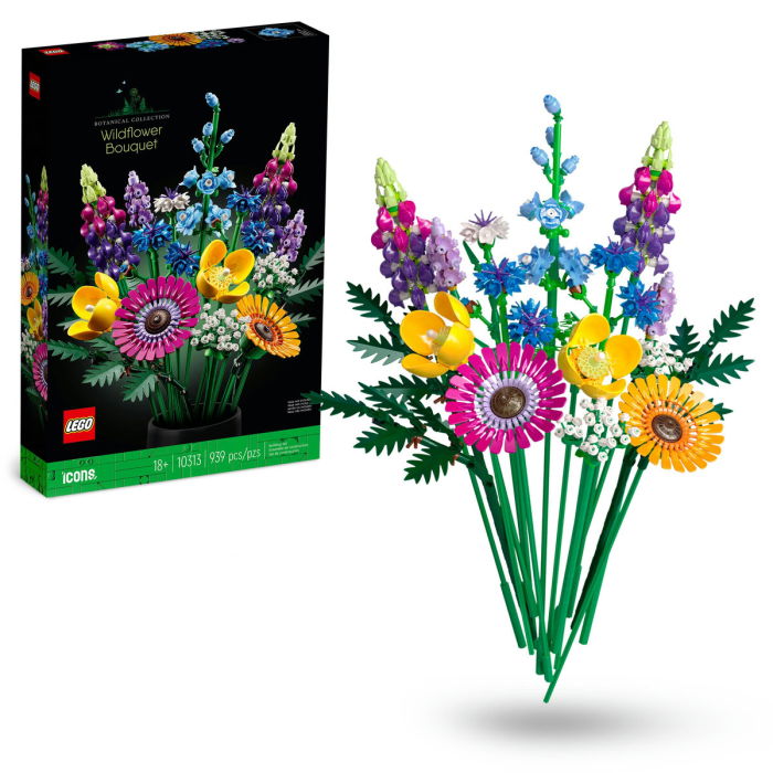  LEGO®  Colectia Botanica - Buchet de flori de camp (10313), 939 piese [1]