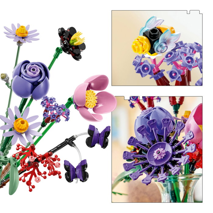 LEGO® Colectia Botanica - Buchetul de flori al Oliviei Rodrigo (11507), 400 piese [6]