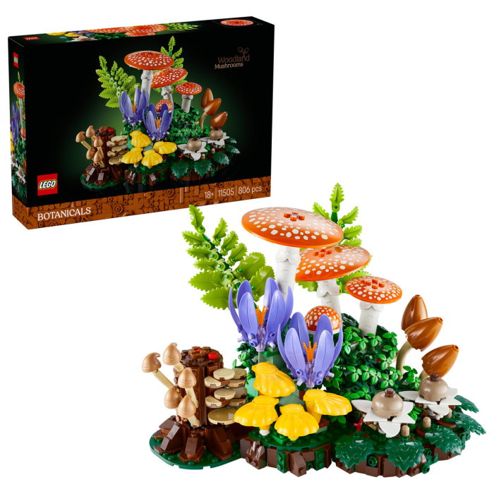 LEGO® Colectia Botanica - Ciuperci de padure (11505), 806 piese [1]