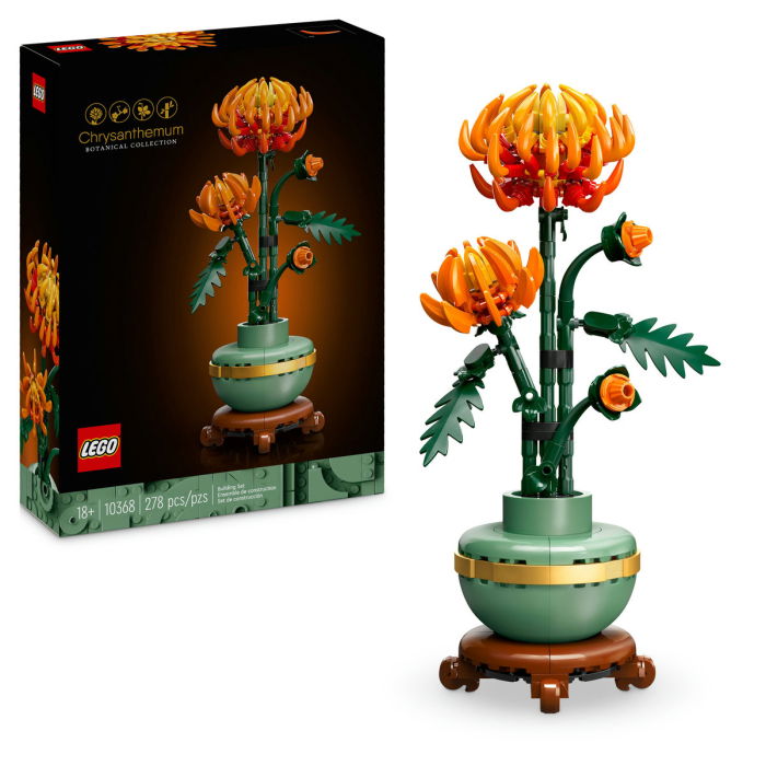  LEGO®  Colectia Botanica - Crizantema LEGO®  (10368), 278 piese [1]