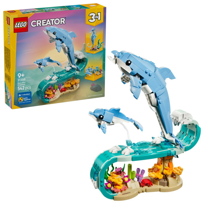 LEGO® Creator - Animale marine: Delfini superbi (31385), 542 piese [1]