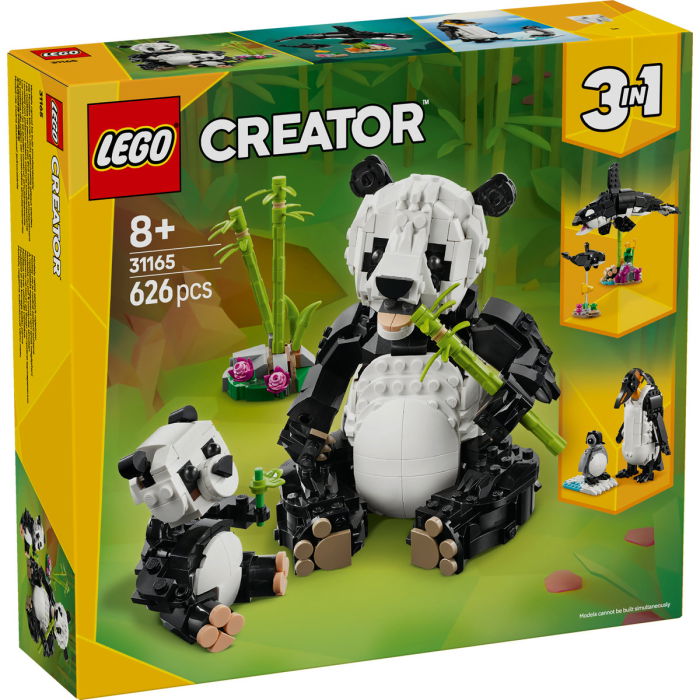 LEGO® Creator - Animale salbatice: Familia de ursi panda (31165), 626 piese [2]