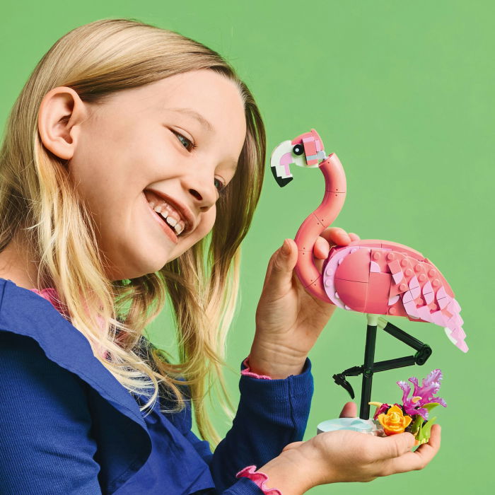  LEGO®  Creator - Animale salbatice: Flamingo roz (31170), 288 piese [7]