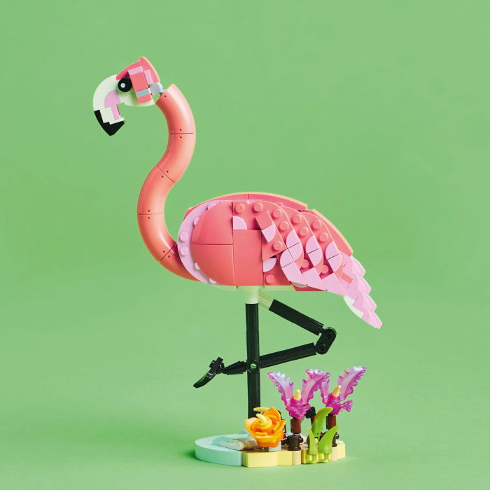  LEGO®  Creator - Animale salbatice: Flamingo roz (31170), 288 piese [8]