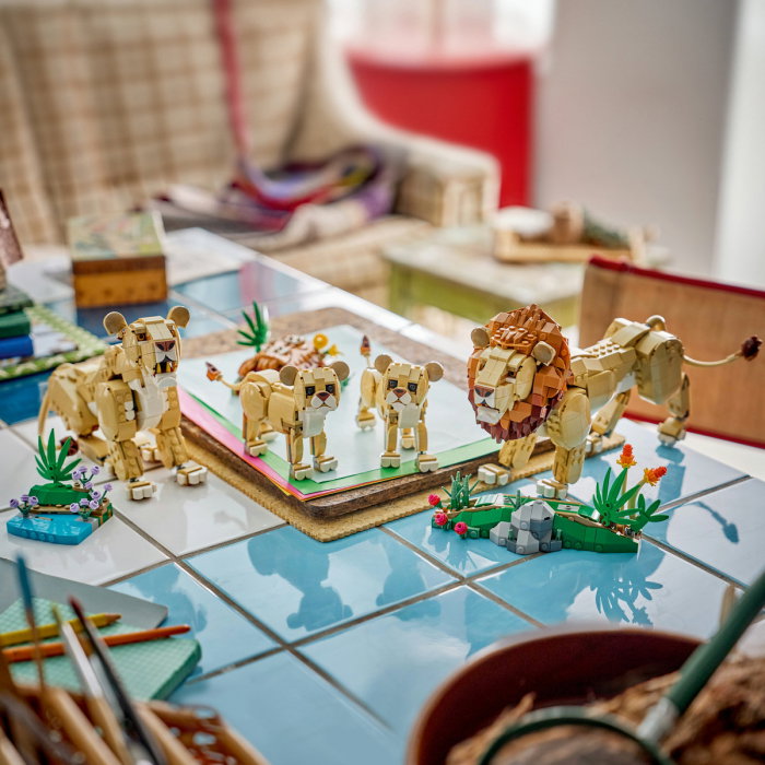 LEGO® Creator - Animale salbatice: Leu maiestuos (31386), 839 piese [6]