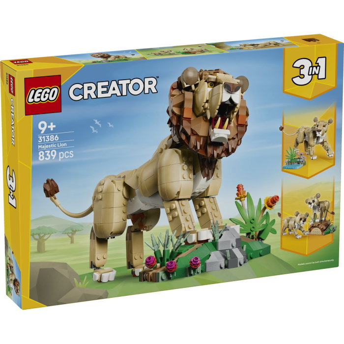 LEGO® Creator - Animale salbatice: Leu maiestuos (31386), 839 piese [2]