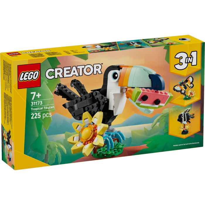LEGO®  Creator - Animale salbatice: Tucan tropical (31173), 225 piese [2]
