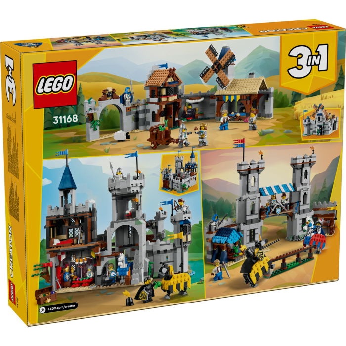 LEGO®  Creator - Castel medieval cu cai si cavaleri (31168), 1371 piese [3]