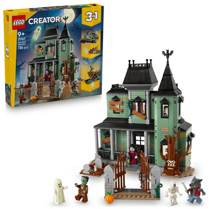 LEGO®  Creator - Conacul bantuit (31167), 736 piese [1]