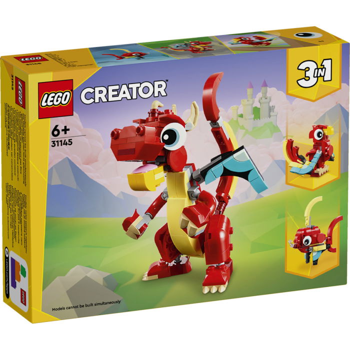 LEGO® Creator - Dragon rosu (31145), 149 piese [2]