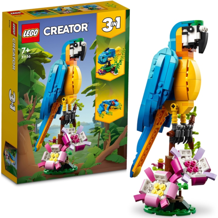 LEGO® Creator - Papagal exotic (31136), 253 piese [1]