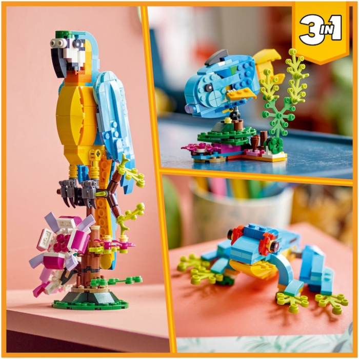 LEGO® Creator - Papagal exotic (31136), 253 piese [13]