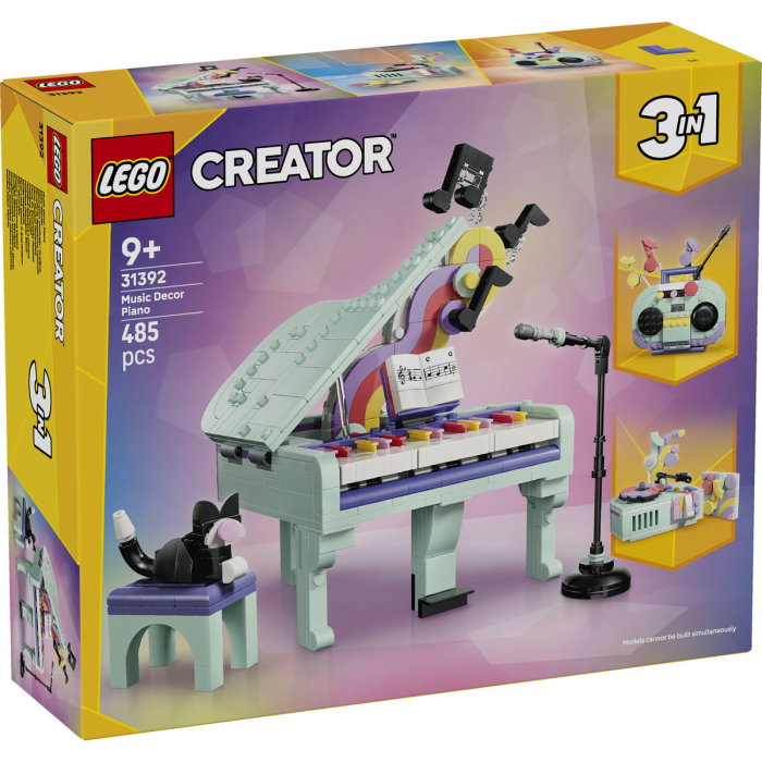 LEGO® Creator - Pian decorativ cu o pisica (31392), 485 piese [2]