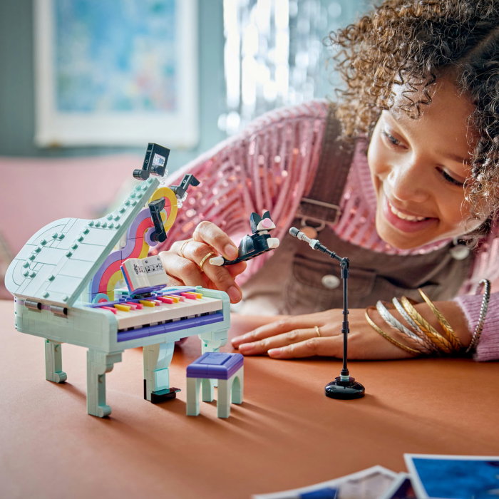 LEGO® Creator - Pian decorativ cu o pisica (31392), 485 piese [4]