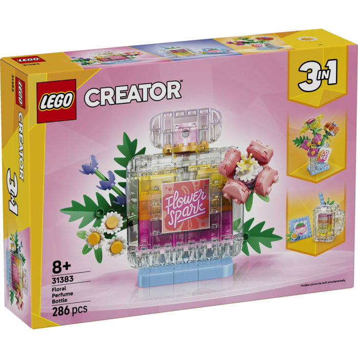 LEGO® Creator -  Sticla de parfum cu flori decorativa (31383), 286 piese [2]