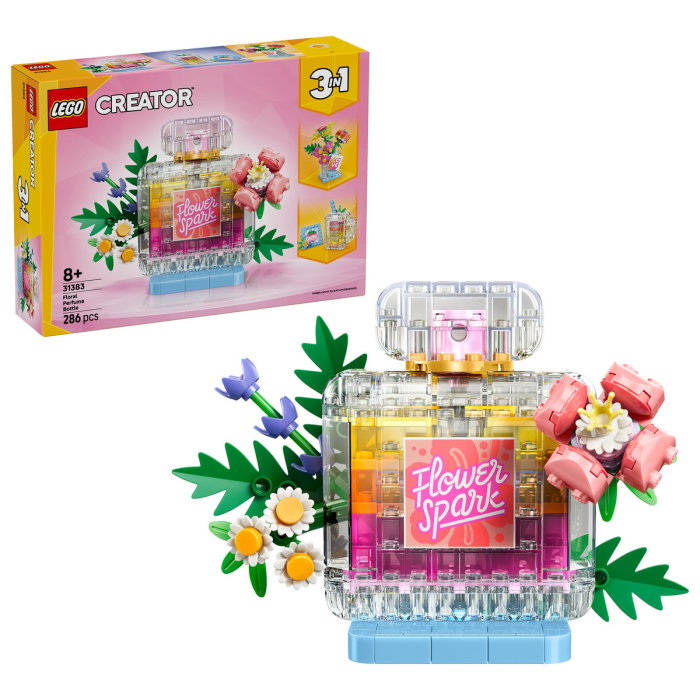 LEGO® Creator -  Sticla de parfum cu flori decorativa (31383), 286 piese [1]