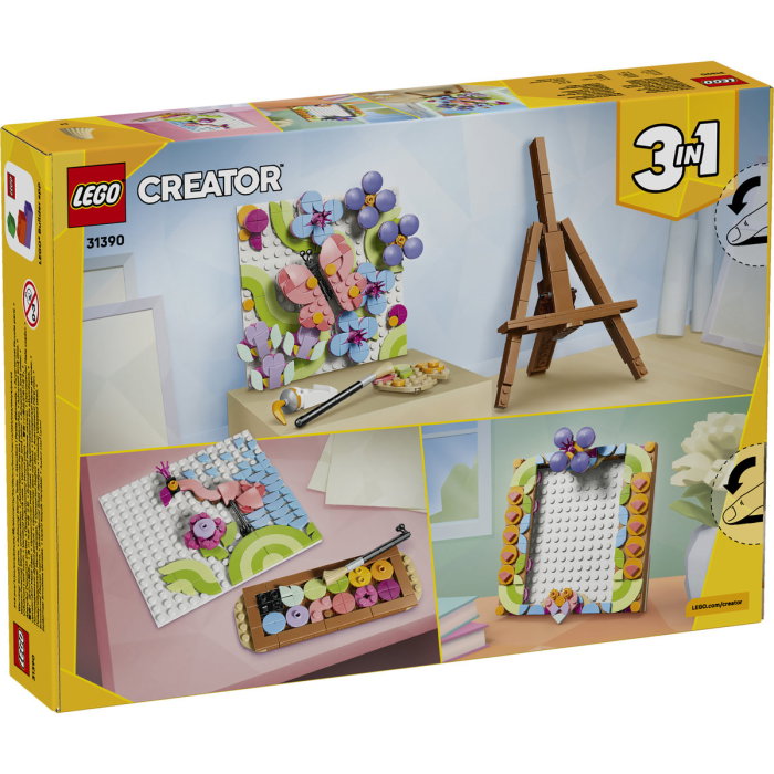 LEGO® Creator - Tablou decorativ cu arta florala (31390), 348 piese [3]