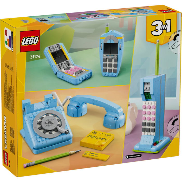 LEGO®  Creator - Telefon retro (31174), 383 piese [3]