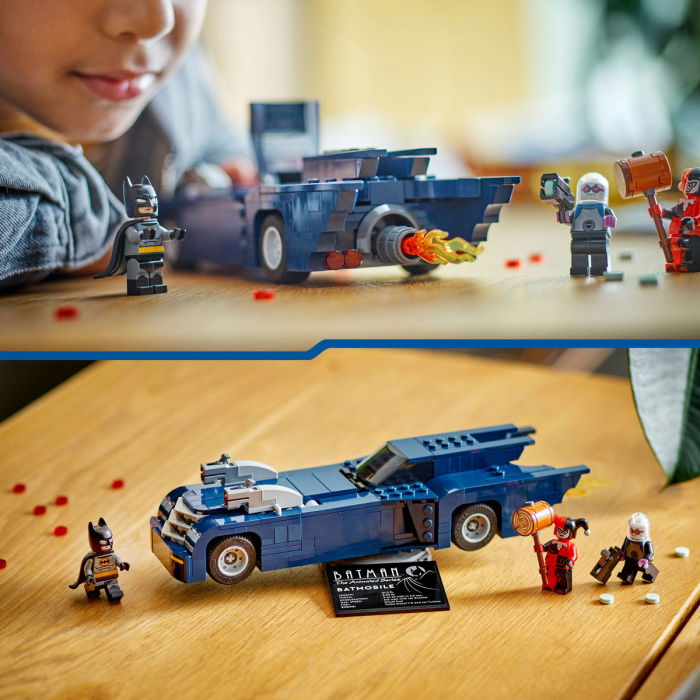  LEGO®  DC Super Heroes - Batman™ cu  Batmobile™ vs Harley Quinn™ si Mr. Freeze™ (76274), 435 piese [10]