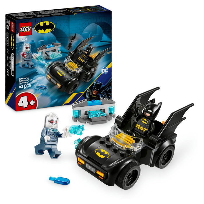 LEGO® DC Super Heroes - Batman™ si Batmobile™ vs. Mr. Freeze™ (76301), 63 piese [1]