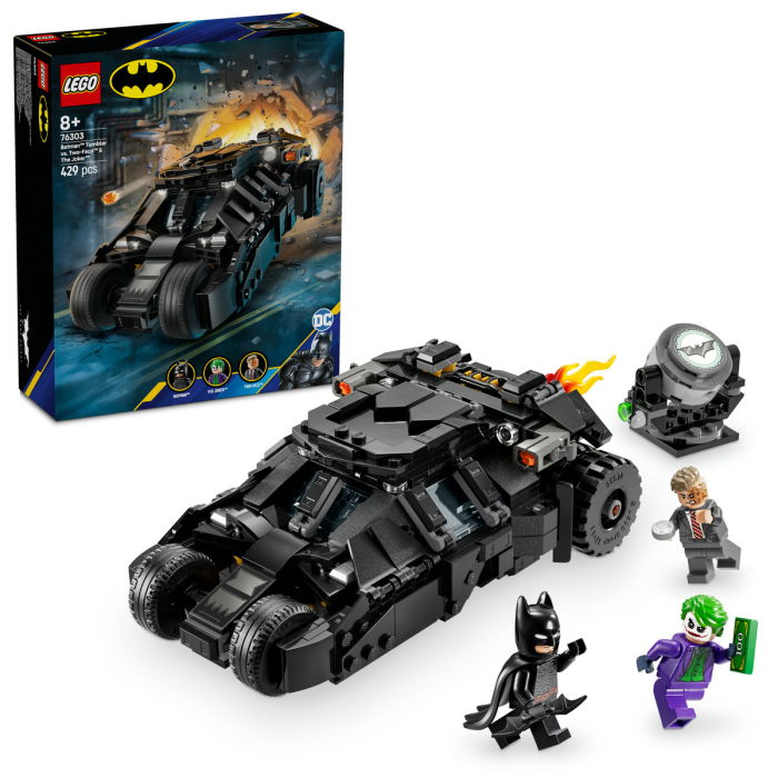 LEGO® DC Super Heroes - Batman™ Tumbler vs. Two-Face™ si Joker™ (76303), 429 piese [1]