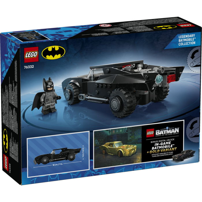 LEGO® DC Super Heroes - Batmobilul din Batman (76332), 330 piese [3]