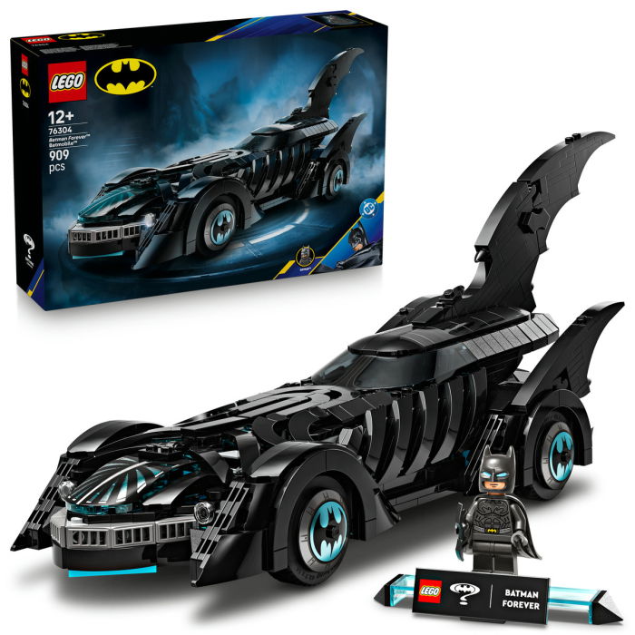 LEGO®  DC Super Heroes - Batmobilul din Batman Forever (76304), 909 piese [1]
