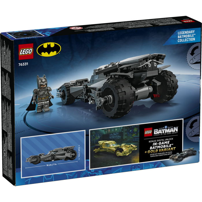 LEGO® DC Super Heroes - Batmobilul din Batman vs Superman (76331), 220 piese [3]