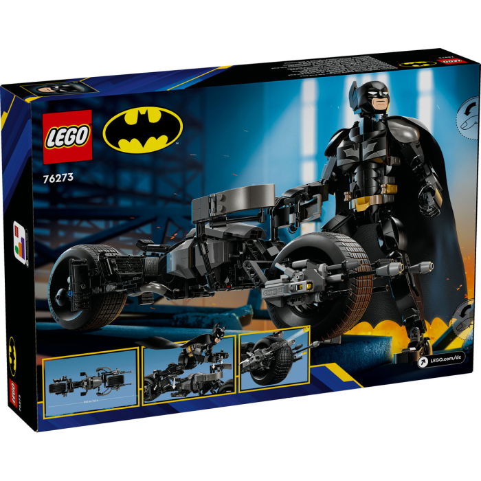  LEGO®  DC Super Heroes - Figurina de constructie Batman™ si motocicleta Bat-Pod (76273), 713 piese [2]
