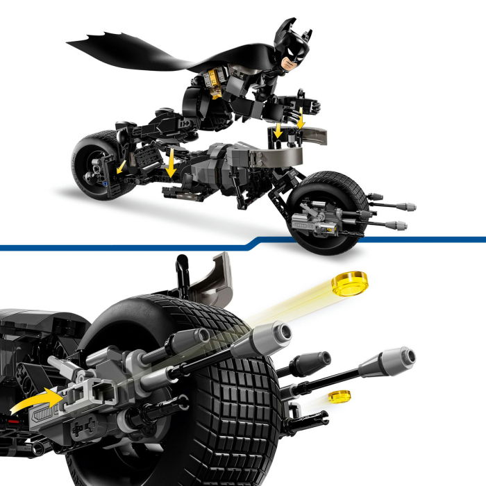  LEGO®  DC Super Heroes - Figurina de constructie Batman™ si motocicleta Bat-Pod (76273), 713 piese [7]