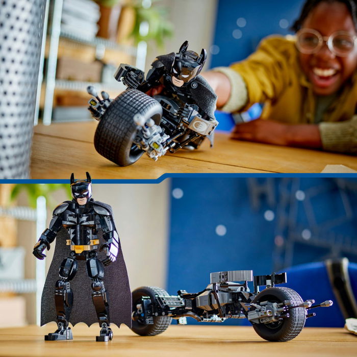  LEGO®  DC Super Heroes - Figurina de constructie Batman™ si motocicleta Bat-Pod (76273), 713 piese [9]