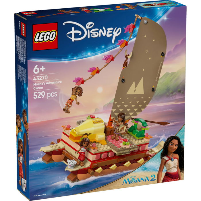  LEGO®  Disney - Canoea de aventura a Moanei (43270), 529 piese [2]