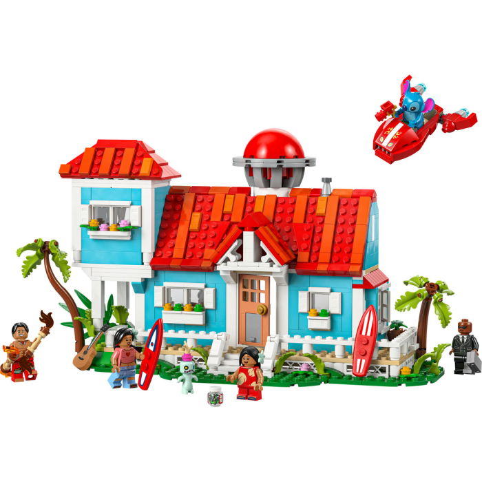  LEGO®  Disney - Casa de pe plaja a lui Lilo si Stitch (43268), 834 piese [9]