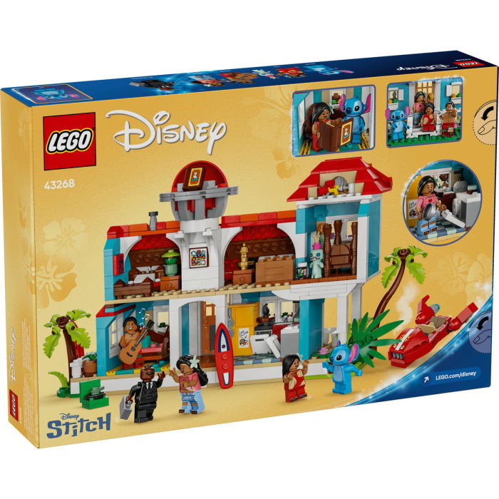  LEGO®  Disney - Casa de pe plaja a lui Lilo si Stitch (43268), 834 piese [3]