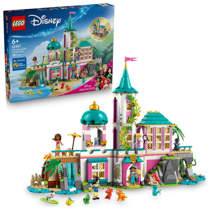  LEGO®  Disney - Castel de printesa si animalute regale (43267), 787 piese [1]