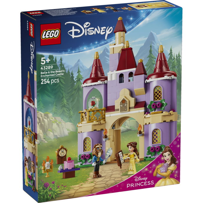 LEGO® Disney - Castelul fermecat al lui Belle si al Bestiei (43289), 254 piese [2]