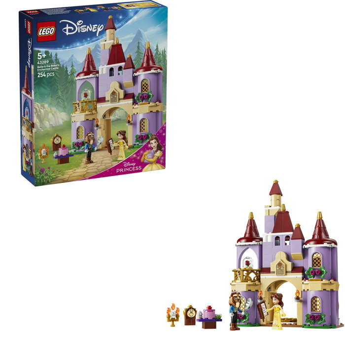 LEGO® Disney - Castelul fermecat al lui Belle si al Bestiei (43289), 254 piese [1]