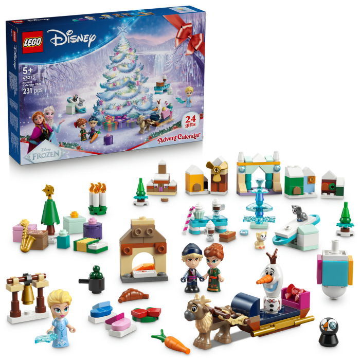 LEGO®  Disney - LEGO ǀ Disney Regatul de gheata Calendar de advent 2025 (43273), 231 piese [1]
